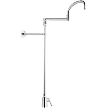 Click here to see Chicago Faucet 516-ABCP Chicago Faucets 516-ABCP Single Supply Pot and Kettle Filler Faucet