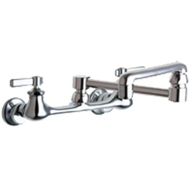Click here to see Chicago Faucet 540-LDDJ13ABCP Chicago Faucets 540-LDDJ13ABCP Hot and Cold Sink Faucet