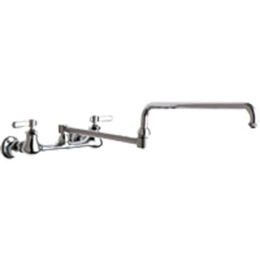 Click here to see Chicago Faucet 540-LDDJ24ABCP Chicago Faucets 540-LDDJ24ABCP Hot and Cold Sink Faucet