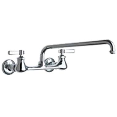 Click here to see Chicago Faucet 540-LDL12E1ABCP Chicago Faucets 540-LDL12E1ABCP Hot and Cold Sink Faucet