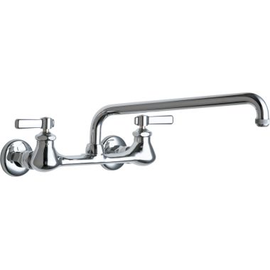Click here to see Chicago Faucet 540-LDL12WXFABCP Chicago Faucets 540-LDL12WXFABCP Hot and Cold Sink Faucet