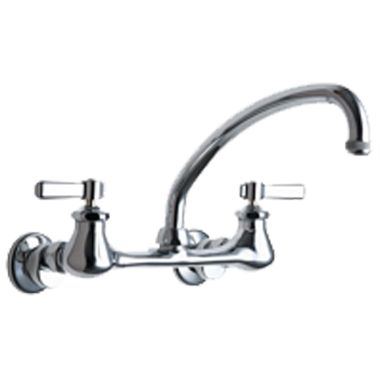 Click here to see Chicago Faucet 540-LDL9E1ABCP Chicago Faucets 540-LDL9E1ABCP Hot and Cold Sink Faucet