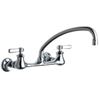Click here to see Chicago Faucet 540-LDL9XKABCP Chicago Faucets 540-LDL9XKABCP Hot and Cold Sink Faucet