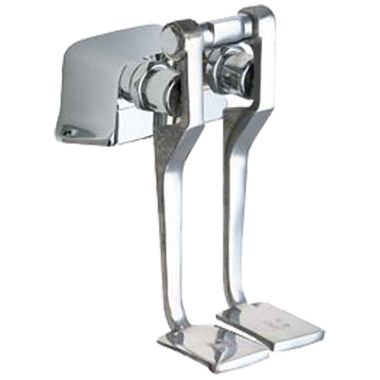 Click here to see Chicago Faucet 625-LPABRCF Chicago Faucets 625-LPABRCF Hot and Cold Water Pedal Box with Long Pedals