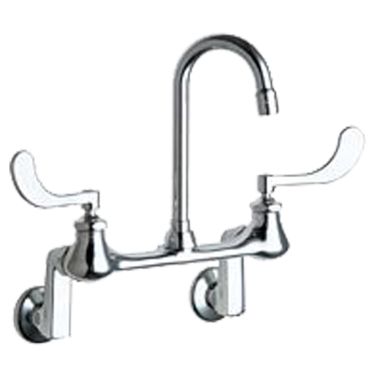 Click here to see Chicago Faucet 631-RE29VPXKABCP Chicago Faucets Sink Faucet, Hot and Cold - 631-RE29VPXKABCP