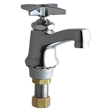 Click here to see Chicago Faucet 701-PLABCP Chicago Faucets 701-PLABCP Single Supply Water Sink Faucet