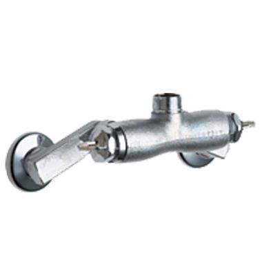 Click here to see Chicago Faucet 737-LESHRCF Chicago Faucets 737-LESHRCF Hot and Cold Sink Faucet