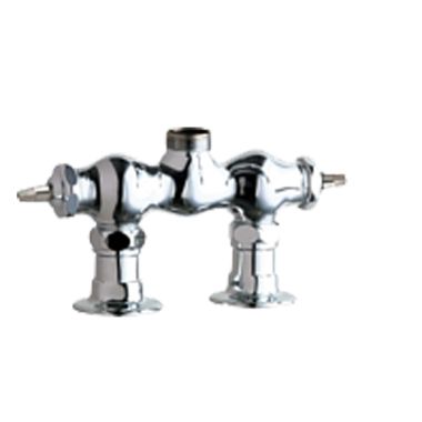 Click here to see Chicago Faucet 772-LESHAB Chicago Faucets 772-LESHAB Hot and Cold Sink Faucet