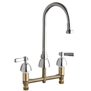 Click here to see Chicago Faucet 786-369ABCP Chicago Faucets 786-369ABCP Concealed Hot and Cold Sink Faucet