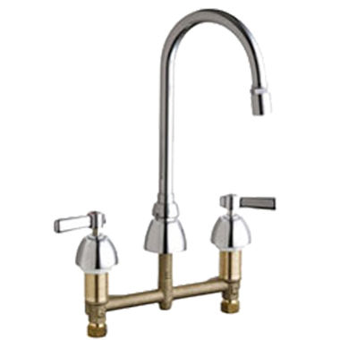 Click here to see Chicago Faucet 786-E29-369ABCP Chicago Faucets 786-E29-369ABCP Concealed Hot and Cold Sink Faucet