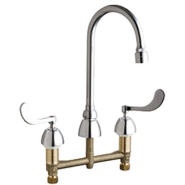 Click here to see Chicago Faucet 786-E29VPXKABCP Chicago Faucets 786-E29VPXKABCP Concealed Hot and Cold Sink Faucet