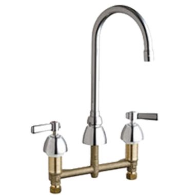 Click here to see Chicago Faucet 786-E3-369XKABCP Chicago Faucets 786-E3-369XKABCP Concealed Hot and Cold Sink Faucet