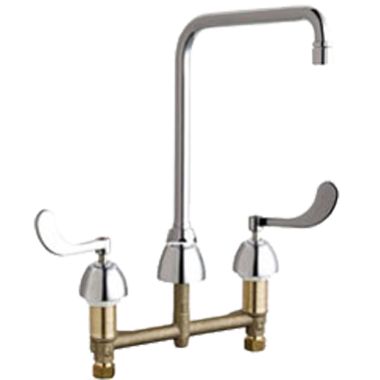 Click here to see Chicago Faucet 786-HR8AE3V317AB Chicago Faucets 786-HR8AE3V317AB Concealed Hot and Cold Sink Faucet