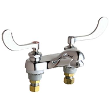 Click here to see Chicago Faucet 802-E15-317ABCP Chicago Faucets 802-E15-317ABCP Hot and Cold Sink Faucet