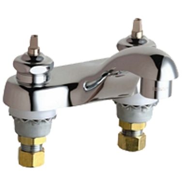 Click here to see Chicago Faucet 802-VLEHAB Chicago Faucets 802-VLEHAB Hot and Cold Sink Faucet