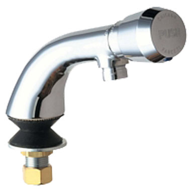 Click here to see Chicago Faucet 807-E12-665PAB Chicago Faucets 807-E12-665PAB Single Inlet Metering Sink Faucet