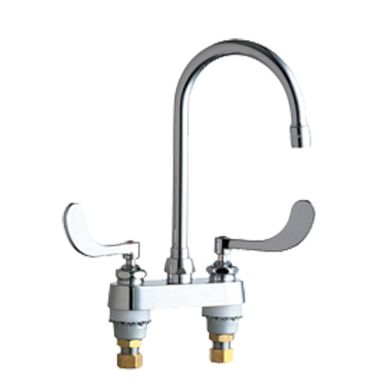 Click here to see Chicago Faucet 895-317GN2AE3XKAB Chicago Faucets 895-317GN2AE3XKAB Hot and Cold Sink Faucet