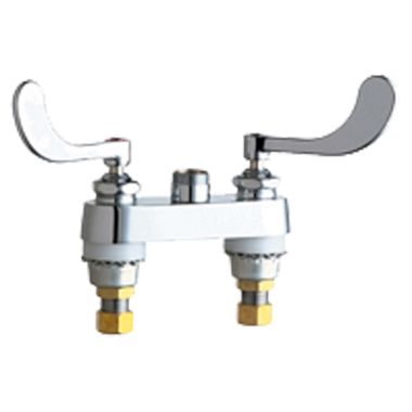 Click here to see Chicago Faucet 895-317LESXKAB Chicago Faucets 895-317LESXKAB Hot and Cold Sink Faucet