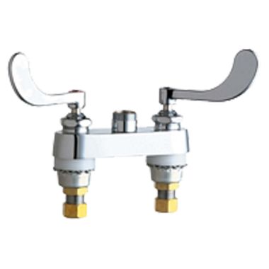 Click here to see Chicago Faucet 895-317LESAB Chicago Faucets 895-317LESAB Hot and Cold Sink Faucet