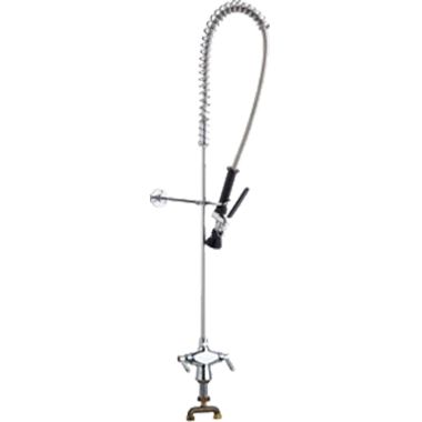 Click here to see Chicago Faucet 919-LETLAB Chicago Faucets 919-LETLAB Deck Mounted Pre-Rinse Fitting