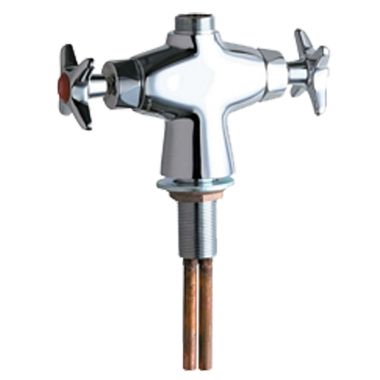 Click here to see Chicago Faucet 929-LES Chicago Faucets 929-LES Hot and Cold Water Mixing Faucet