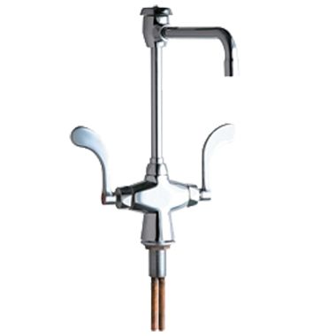 Click here to see Chicago Faucet 930-GN8BVB317XKCP Chicago Faucets 930-GN8BVB317XKCP Hot and Cold Water Mixing Faucet with Vacuum Breaker