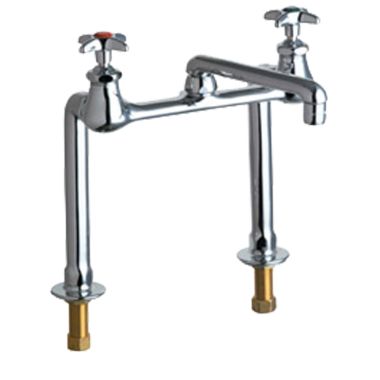 Click here to see Chicago Faucet 941-ABCP Chicago Faucets 941-ABCP Hot and Cold Water Inlet Faucet