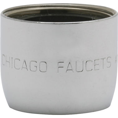 Click here to see Chicago Faucet E26-5JKABCP Chicago Faucets E26-5JKABCP 1.0 GPM (3.8 L/min) Non-Aerating Pressure Compensating Econo-Flo Spray with Adapter