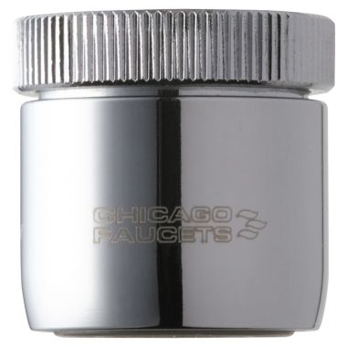 Click here to see Chicago Faucet E29JKABCP Chicago Faucets E29JKABCP 2.2 GPM (8.3 L/min) Non-Aerating Pressure Compensating Laminar Flow Outlet