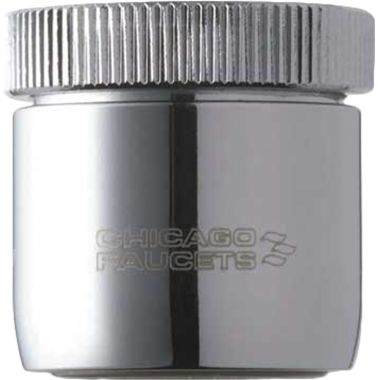 Click here to see Chicago Faucet E29VPJKABCP Chicago Faucets E29VPJKABCP 2.2 GPM (8.3 L/min) Vandal-Proof Non-Aerating Pressure Compensating Laminar Flow Outlet