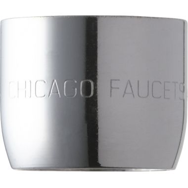 Click here to see Chicago Faucet E3JKABCP Chicago Faucets E3JKABCP 2.2 GPM (8.3 L/min) Pressure Compensating Softflo Aerator
