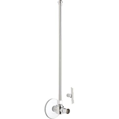 Click here to see Chicago Faucet STB-41-11-AB Chicago Faucets STB-41-11-AB Angle Stop Ball Valve with Supply Tube and Loose Key Handle