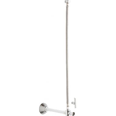 Click here to see Chicago Faucet STB-51-13-AB Chicago Faucets STB-51-13-AB Angle Stop Ball Valve with Supply Hose and Loose Key Handle
