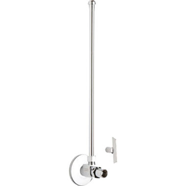 Click here to see Chicago Faucet STC-11-11-AB Chicago Faucets STC-11-11-AB Angle Stop Compression Valve with Supply Tube and Loose Key Handle