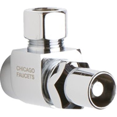 Click here to see Chicago Faucet STC-12-00-AB Chicago Faucets STC-12-00-AB Angle Stop Compression Valve with Loose Key Handle