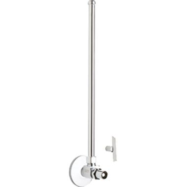 Click here to see Chicago Faucet STC-22-11-AB Chicago Faucets STC-22-11-AB Angle Stop Compression Valve with Supply Tube and Loose Key Handle