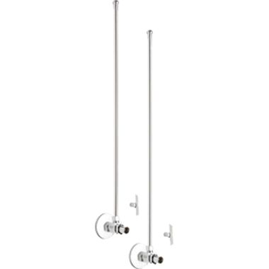 Click here to see Chicago Faucet STC-31-12-PR-AB Chicago Faucets STC-31-12-PR-AB Angle Stop Compression Valve with Supply Tube and Loose Key Handle (Pair)