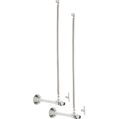 Click here to see Chicago Faucet STC-52-11-PR-AB CHICAGO STC-52-11-PR-AB ANGLE STOP COMPRESSION VALVE WITH SUPPLY TUBE AND LOOSE KEY HANDLE -