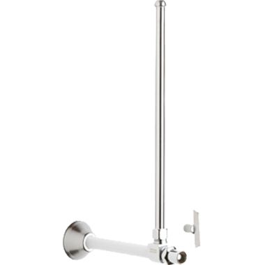Click here to see Chicago Faucet STC-52-12-PR-AB CHICAGO STC-52-12-PR-AB ANGLE STOP COMPRESSION VALVE WITH SUPPLY TUBE AND LOOSE KEY HANDLE -