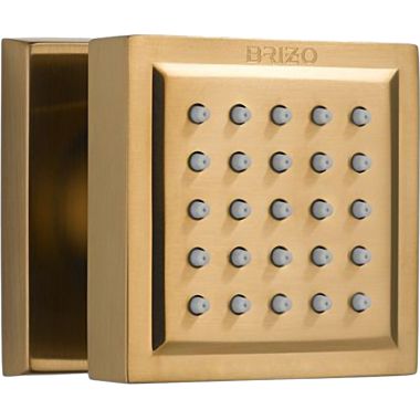 Click here to see Brizo 84121-BZ Brizo Essential Series Square Body Spray, Touch-Clean, 1.75 GPM, Brilliance Brushed Bronze - 84121-BZ