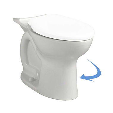 Click here to see American Standard 3195C.101.020 American Standard Champion PRO Elongated Toilet Bowl, Standard Height, White - 3195C.101.020
