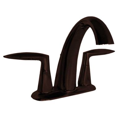 Click here to see Kohler 45100-4-2BZ Kohler Alteo Two-Handle Oil-Rubbed Bronze Centerset Bathroom Sink Faucet with Metal Pop-Up, 1.2 GPM, Lever Handle, Three-Hole - K-45100-4-2BZ 