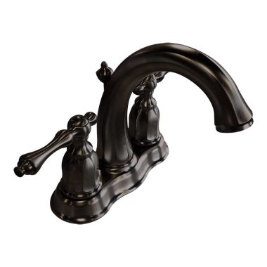 Click here to see Kohler 13490-4-2BZ Kohler Kelston Two-Handle Oil-Rubbed Bronze Centerset Bathroom Faucet with Pop-Up Drain, 1.2 GPM, Stationary Spout, Lever Handle, Three-Hole -  K-13490-4-2BZ