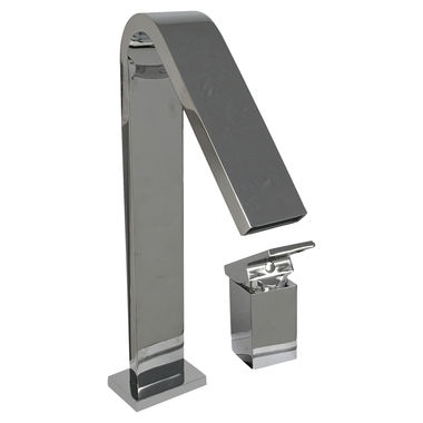 Click here to see Kohler 14675-4-CP Kohler Loure Deck-Mount Bath Tub Faucet with 9-3/8-Inch Spout Reach, Polished Chrome, Non-Diverter, Lever Handles, Deck Installation - K-14675-4-CP