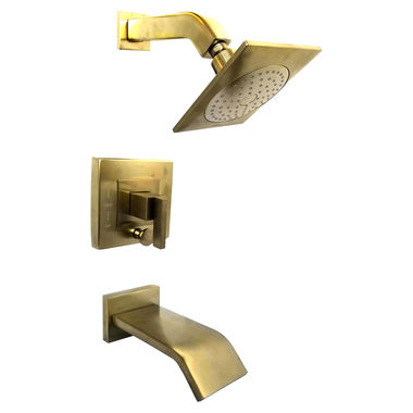 Click here to see Kohler T14664-4-BN Kohler Loure Rite-Temp Brushed Nickel Tub/Shower Trim w Push Button Diverter, 2.5 GPM, Brass, 1/2-inch Connection Size, NPT - K-T14664-4-BN