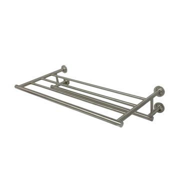 Click here to see Kohler 14381-BN Kohler Purist Wall Mounted Towel Shelf, Metal Constructed, Brushed Nickel - K-14381-BN