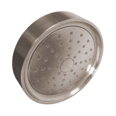 Click here to see Kohler 939-BN Kohler Purist Single-Function Katalyst Shower Head with MasterClean Spray Face, Round, 2.0 GPM, Vibrant Brushed Nickel - K-939-BN