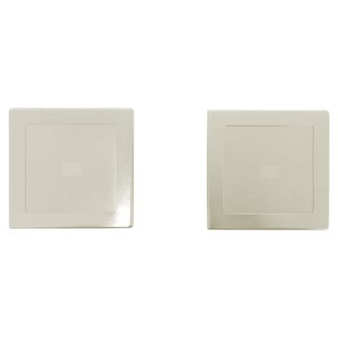 Click here to see Kohler 8033-SN KOHLER K-8033-SN SOUNDTILE SPEAKERS - PAIR POLISHED NICKEL