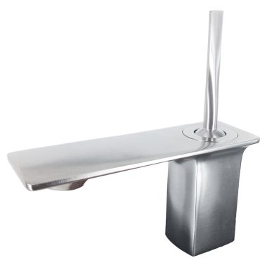 Click here to see Kohler 14760-4-BN Kohler Stance Single-Handle Brushed Nickel Bathroom Sink Faucet, 1.2 GPM, WaterSense Certified, Lever Handles, Metal - K-14760-4-BN