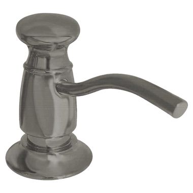 Click here to see Kohler 1894-C-BN Kohler Traditional 16 Oz. Soap/Lotion Dispenser, Round, Vibrant Brushed Nickel - K-1894-C-BN